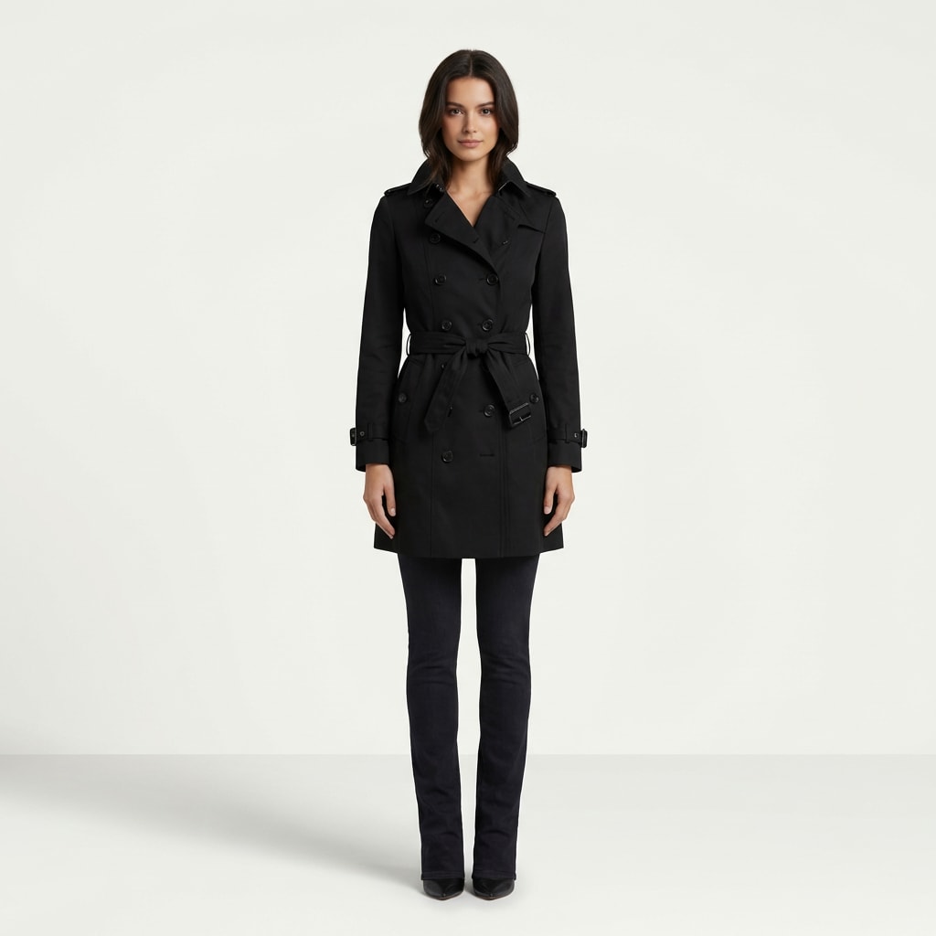 Silke Belted Double Breasted Trench Coat_1