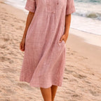 Gesa Relaxed Fit Kaftan Midi Dress_1