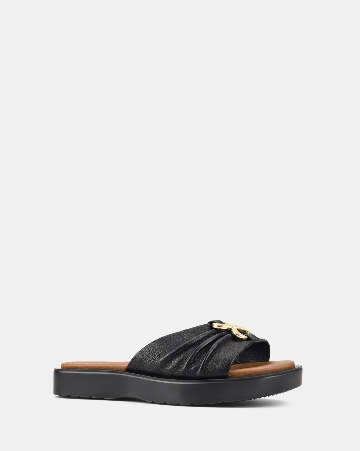 Helene Ruched Band Platform Sandals_2