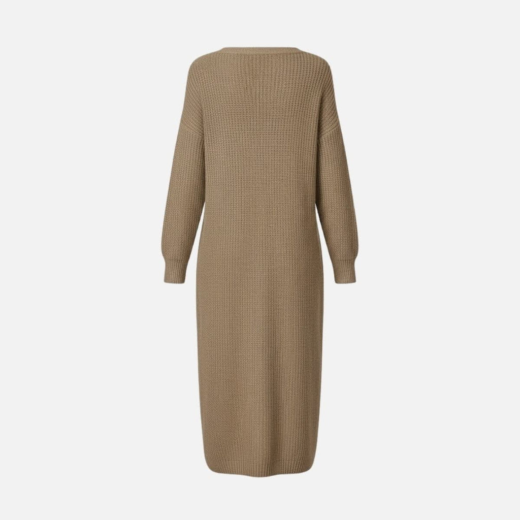 Selma Waffle Knit Midi Dress_10