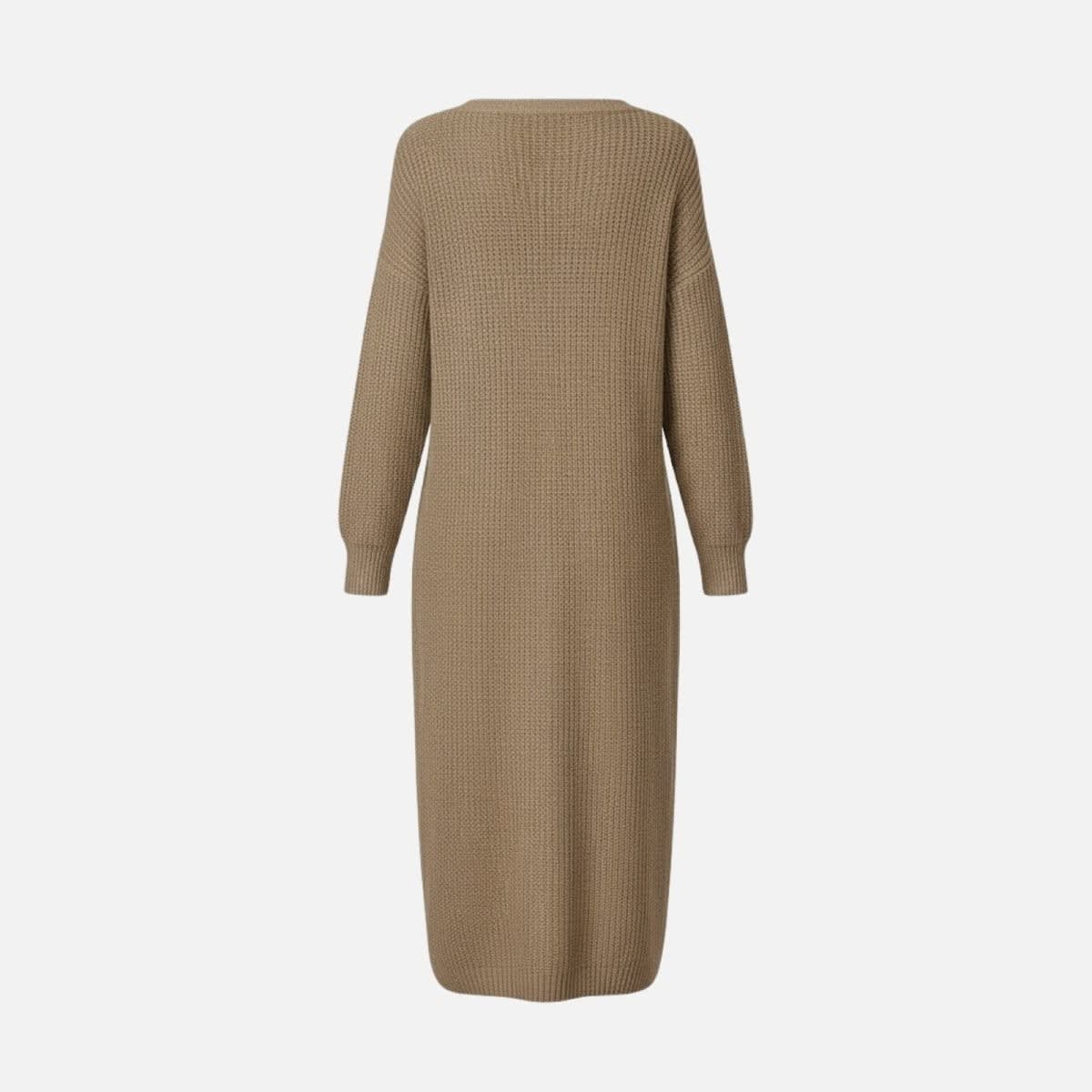 Selma Waffle Knit Midi Dress_10