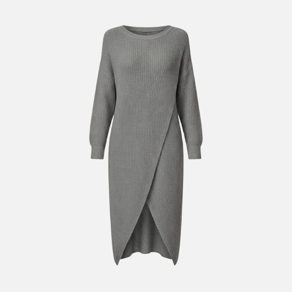 Selma Waffle Knit Midi Dress_14
