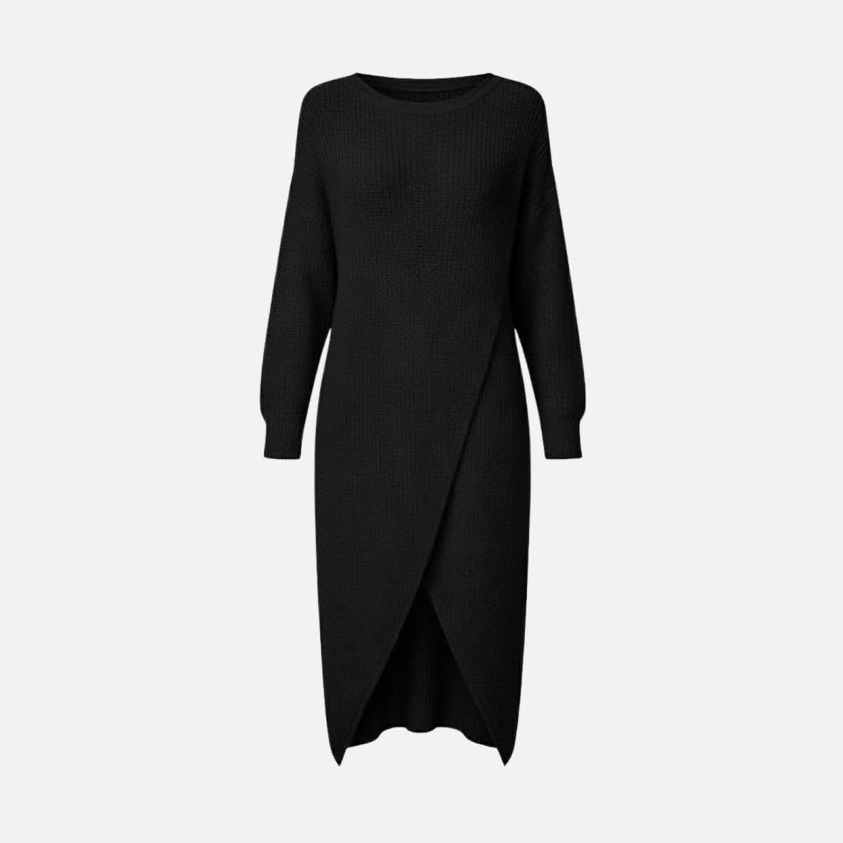 Selma Waffle Knit Midi Dress_19