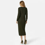 Selma Waffle Knit Midi Dress_3