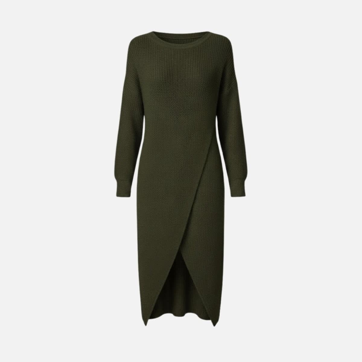 Selma Waffle Knit Midi Dress_4