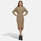 Selma Waffle Knit Midi Dress_6