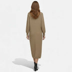 Selma Waffle Knit Midi Dress_8