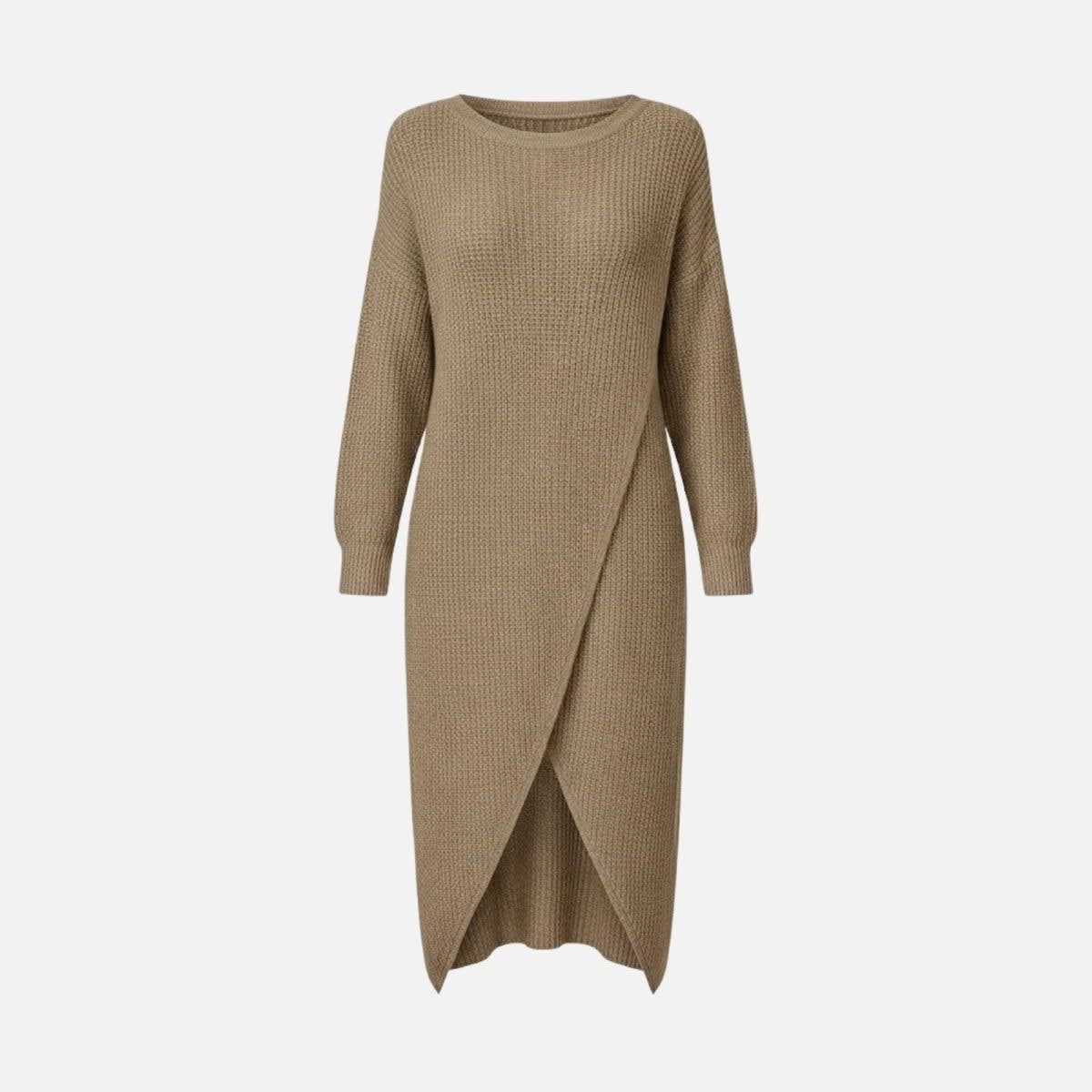 Selma Waffle Knit Midi Dress_9