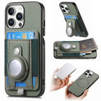 Carbon Fiber MagSafe iPhone Case with Card Wallet