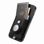 Carbon Fiber MagSafe iPhone Case with Card Wallet