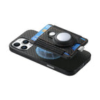 Carbon Fiber MagSafe iPhone Case with Card Wallet