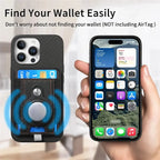 Carbon Fiber MagSafe iPhone Case with Card Wallet