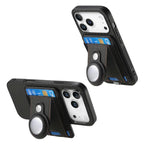 Carbon Fiber MagSafe iPhone Case with Card Wallet