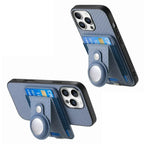 Carbon Fiber MagSafe iPhone Case with Card Wallet