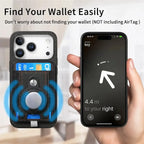 Carbon Fiber MagSafe iPhone Case with Card Wallet