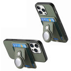 Carbon Fiber MagSafe iPhone Case with Card Wallet