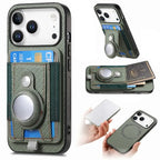 Carbon Fiber MagSafe iPhone Case with Card Wallet