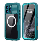 Heavy Duty Clear Back MagSafe iPhone Case