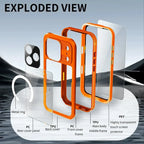 Heavy Duty Clear Back MagSafe iPhone Case