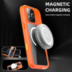 Heavy Duty Clear Back MagSafe iPhone Case