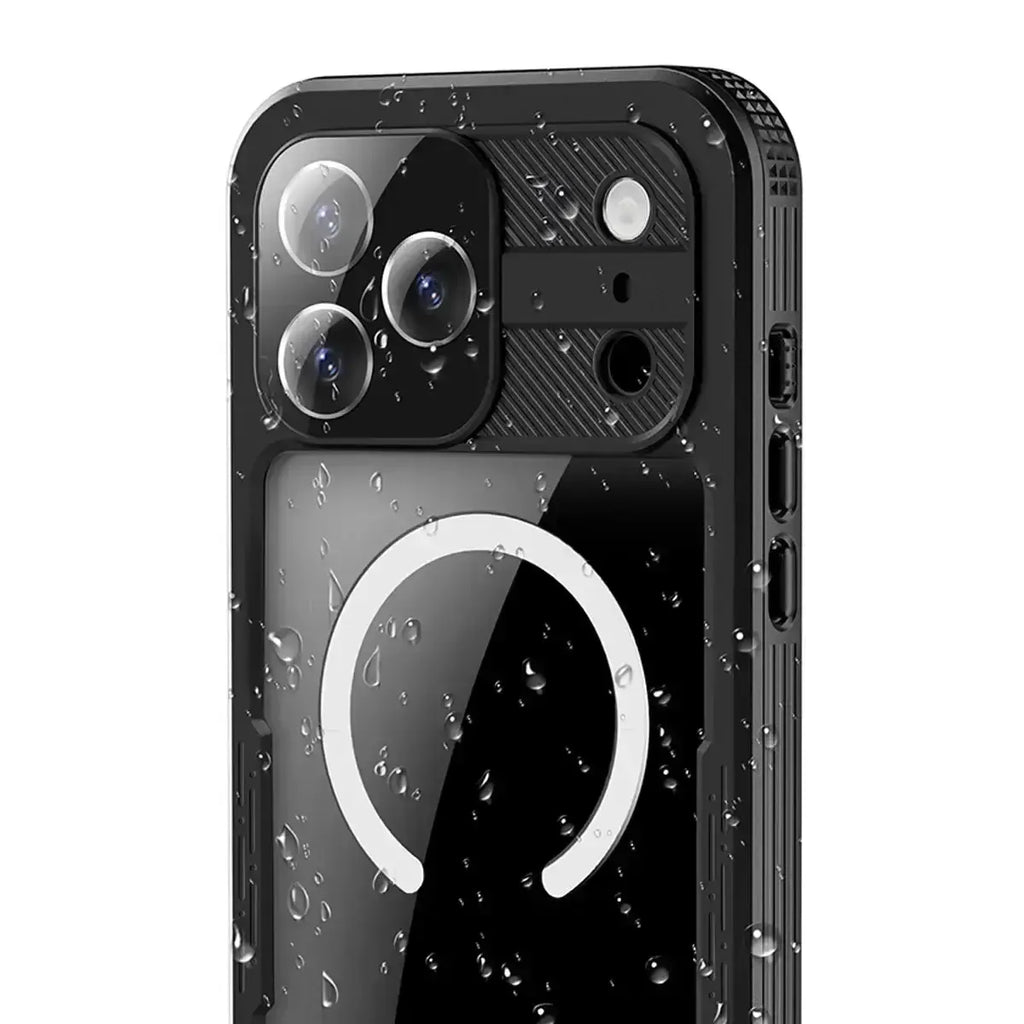 Heavy Duty Clear Back MagSafe iPhone Case