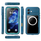 Heavy Duty Clear Back MagSafe iPhone Case
