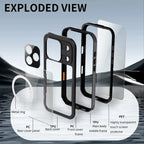 Heavy Duty Clear Back MagSafe iPhone Case
