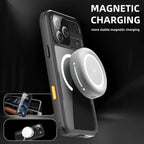 Heavy Duty Clear Back MagSafe iPhone Case