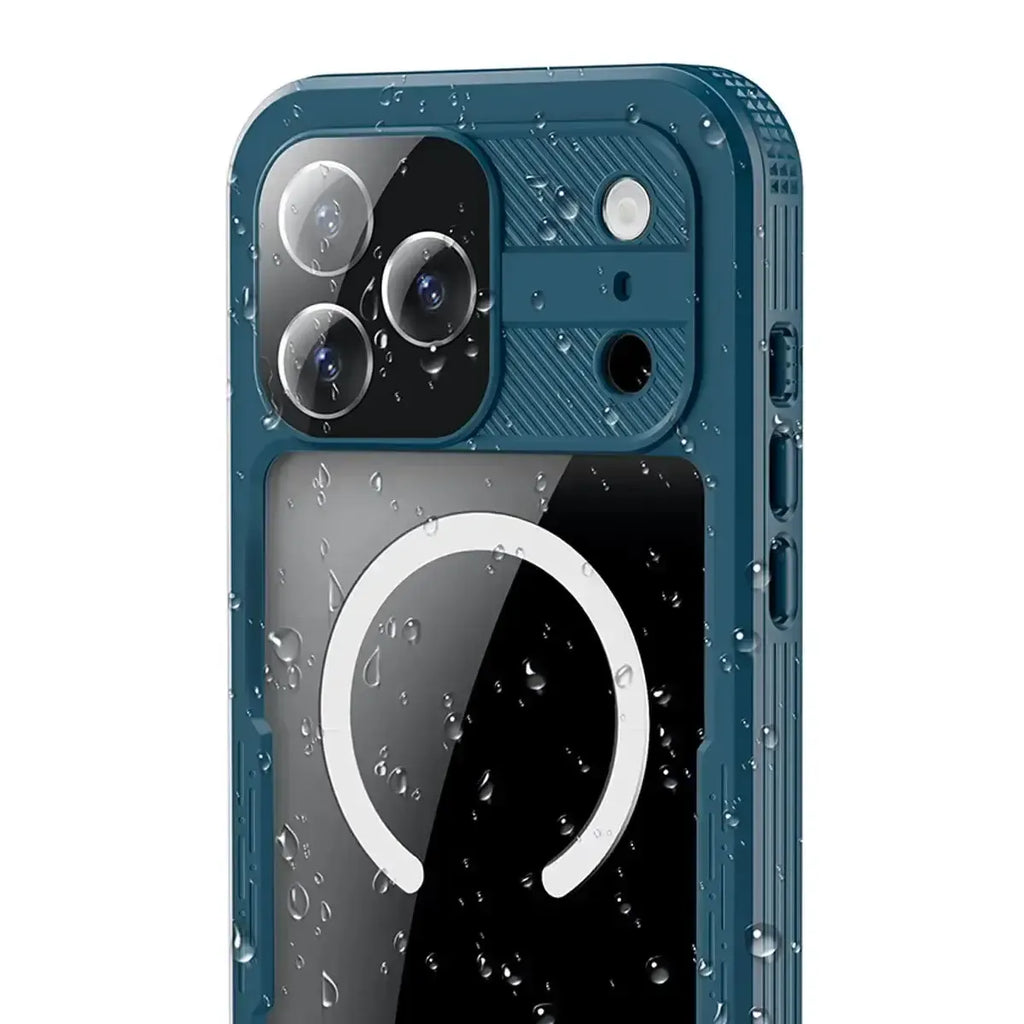 Heavy Duty Clear Back MagSafe iPhone Case