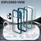 Heavy Duty Clear Back MagSafe iPhone Case
