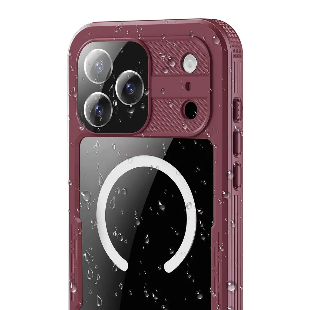 Heavy Duty Clear Back MagSafe iPhone Case