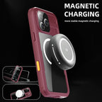 Heavy Duty Clear Back MagSafe iPhone Case