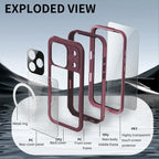 Heavy Duty Clear Back MagSafe iPhone Case