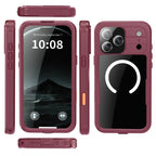 Heavy Duty Clear Back MagSafe iPhone Case