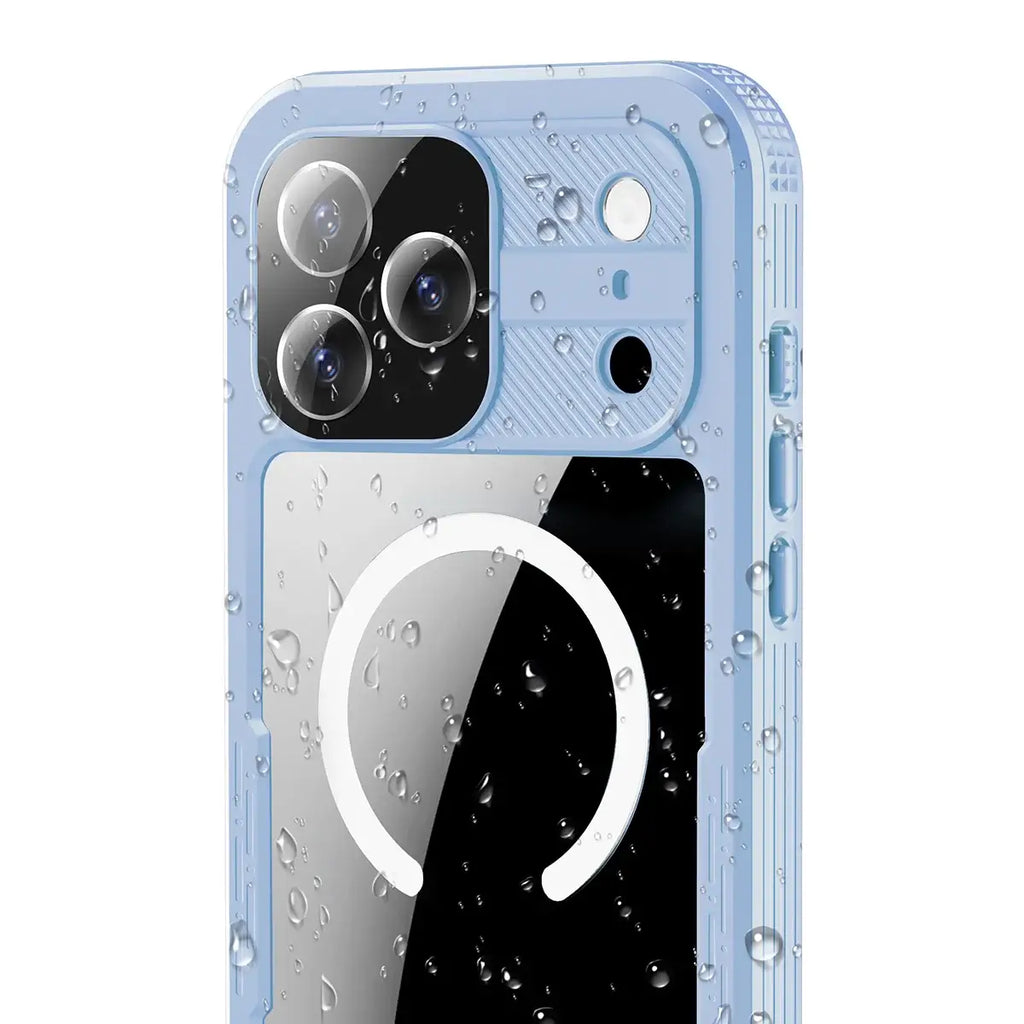 Heavy Duty Clear Back MagSafe iPhone Case