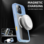 Heavy Duty Clear Back MagSafe iPhone Case