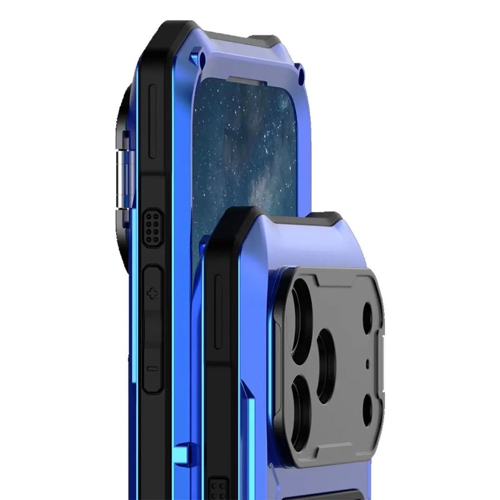 Heavy Duty Metal iPhone Case with Screen Protector