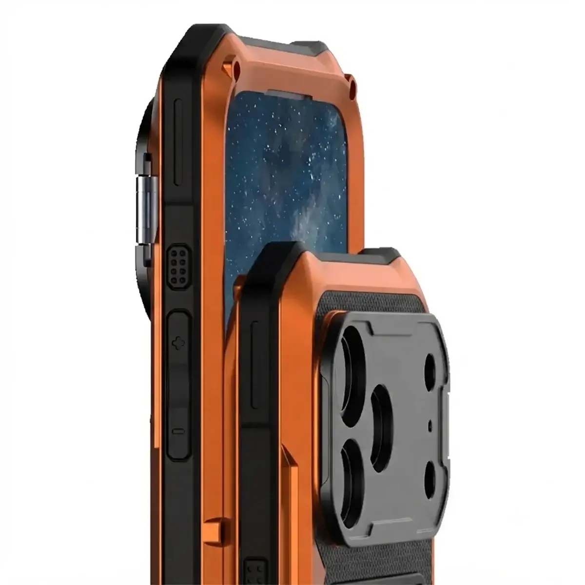 Heavy Duty Metal iPhone Case with Screen Protector