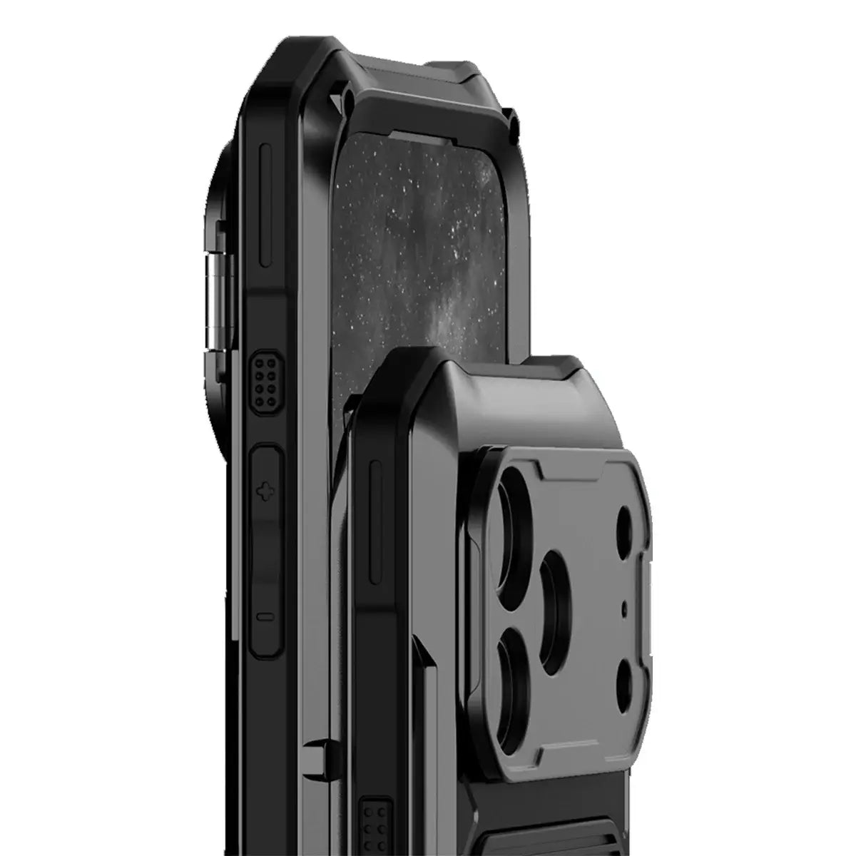 Heavy Duty Metal iPhone Case with Screen Protector