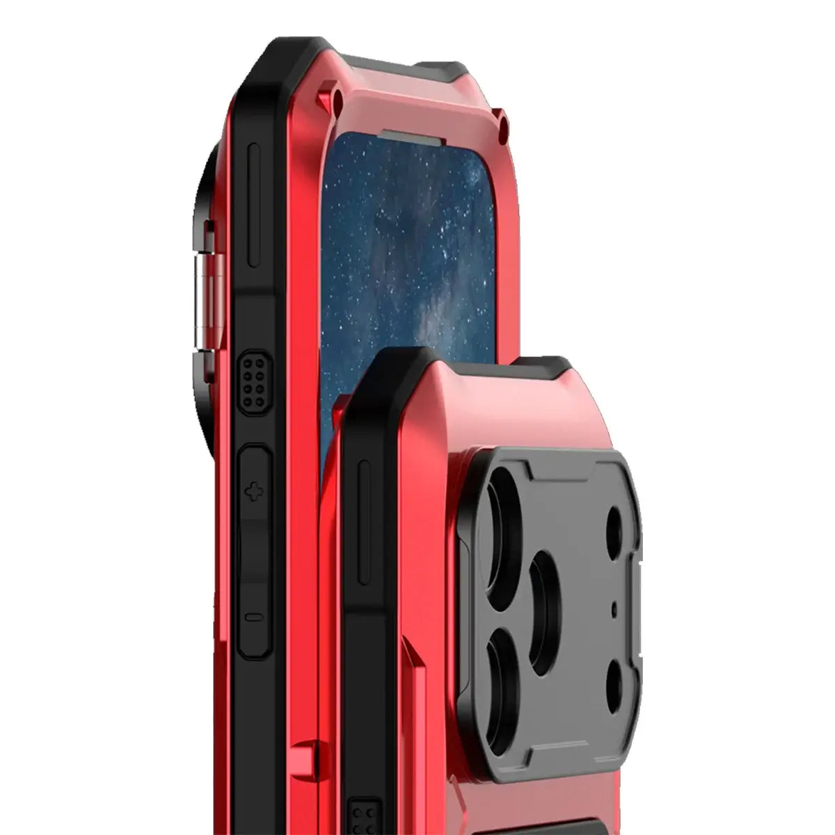 Heavy Duty Metal iPhone Case with Screen Protector