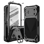 Heavy Duty Metal iPhone Case with Screen Protector