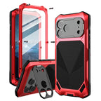 Heavy Duty Metal iPhone Case with Screen Protector