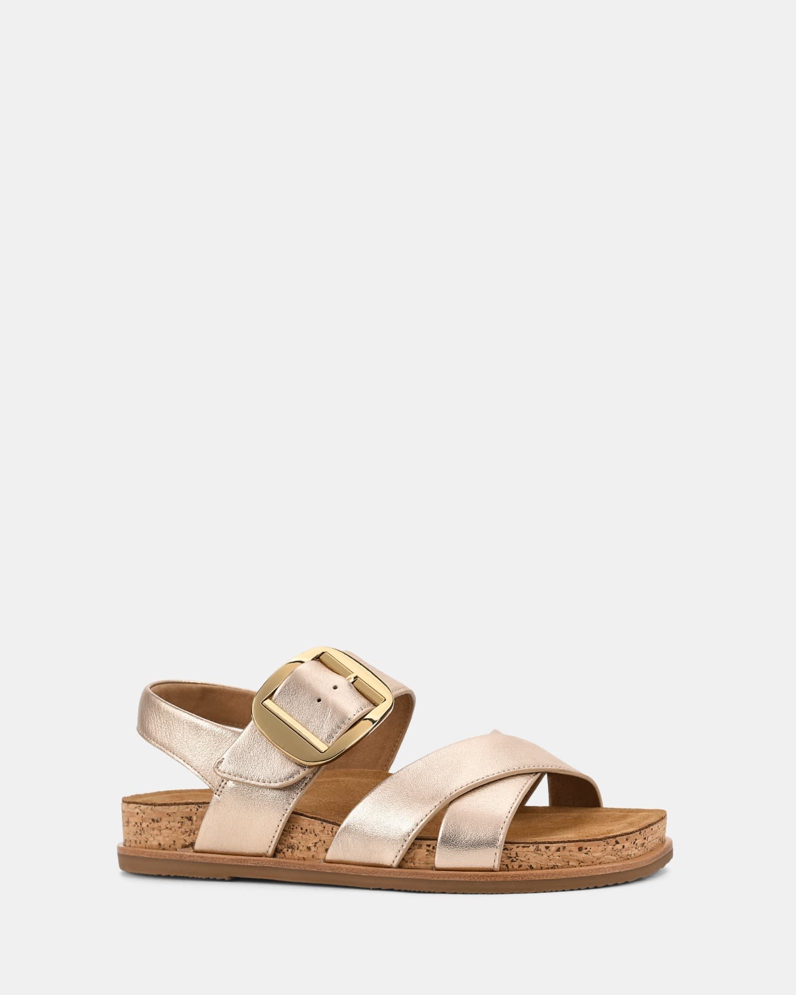 Faustine Metallic Crossover Sandals_6