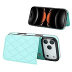 Quilted Wallet iPhone Case with Card Holder