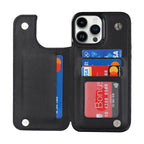 Quilted Wallet iPhone Case with Card Holder