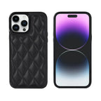 Quilted Wallet iPhone Case with Card Holder