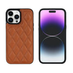 Quilted Wallet iPhone Case with Card Holder