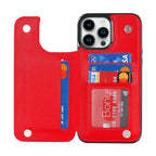 Quilted Wallet iPhone Case with Card Holder