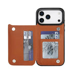 Quilted Wallet iPhone Case with Card Holder