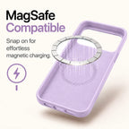 Soft Silicone MagSafe Phone Case